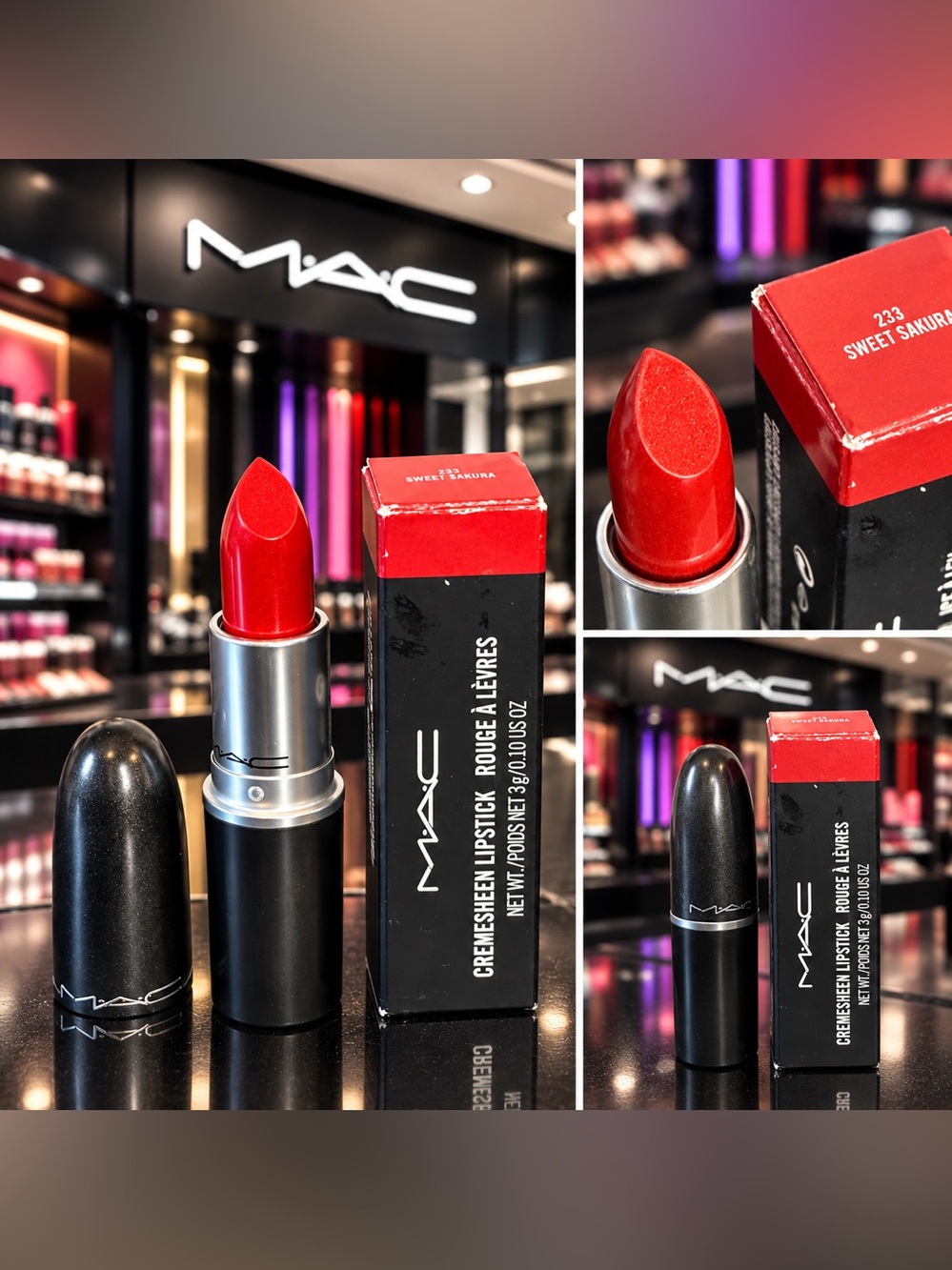 MAC Cosmetics Creme Sheen Lipstick 233 - Sweet Sakura